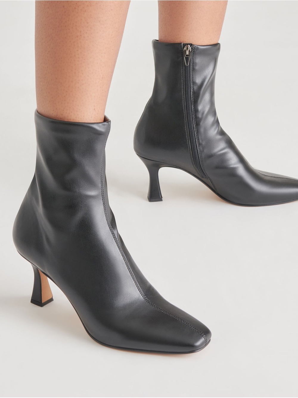 Dolce Vita Glamor Wide Calf Boots in Black Stella | SLIGHTLY USED - Picture 2 of 11